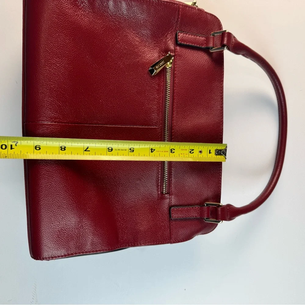 Red Leather Handbag